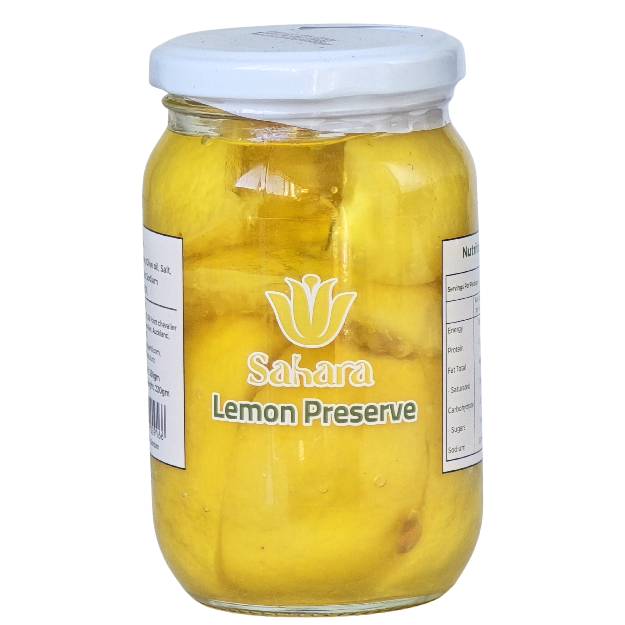 Sahara Lemon Preserve 370g (DW 220g)