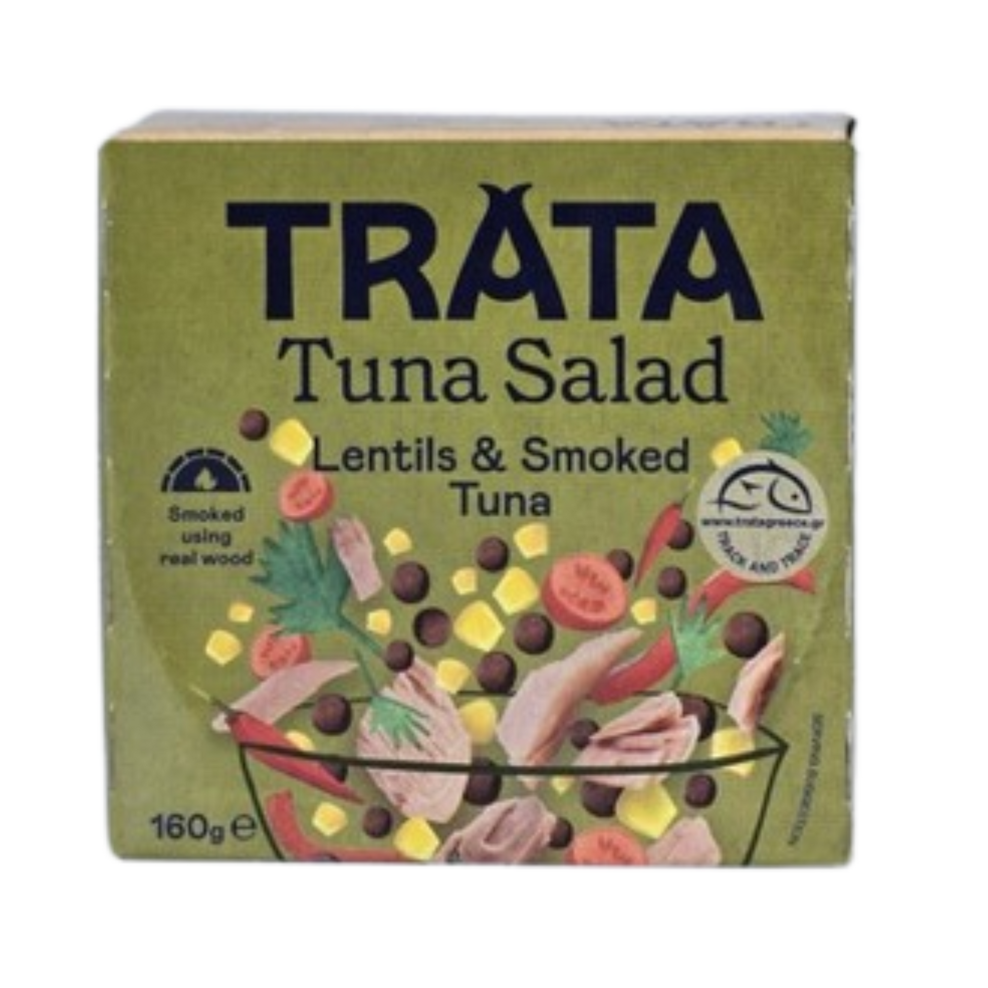 Trata Smoked Tuna Salad with Lentils 160g