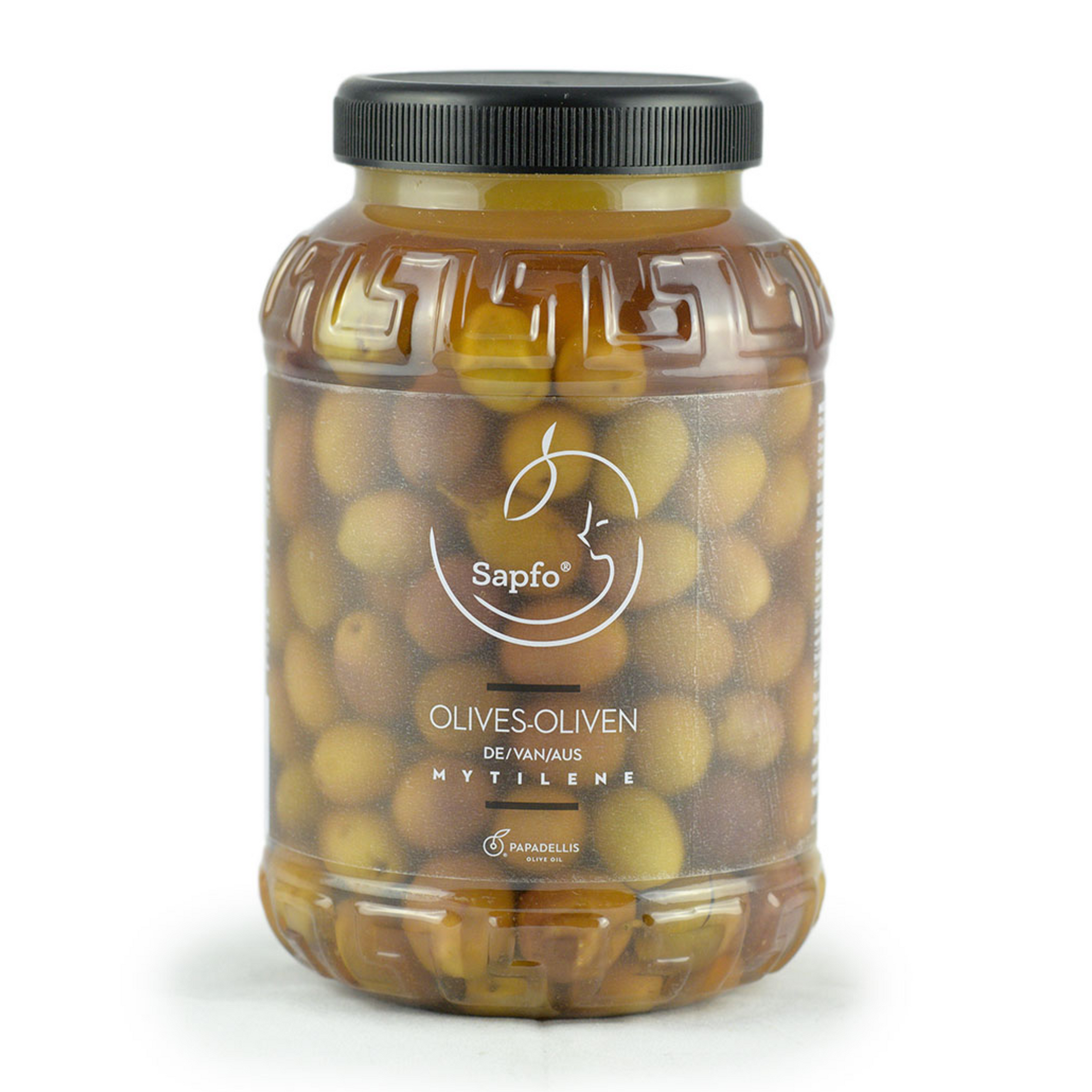 Sapfo Pitted Olives in Brine & Olive Oil 670g