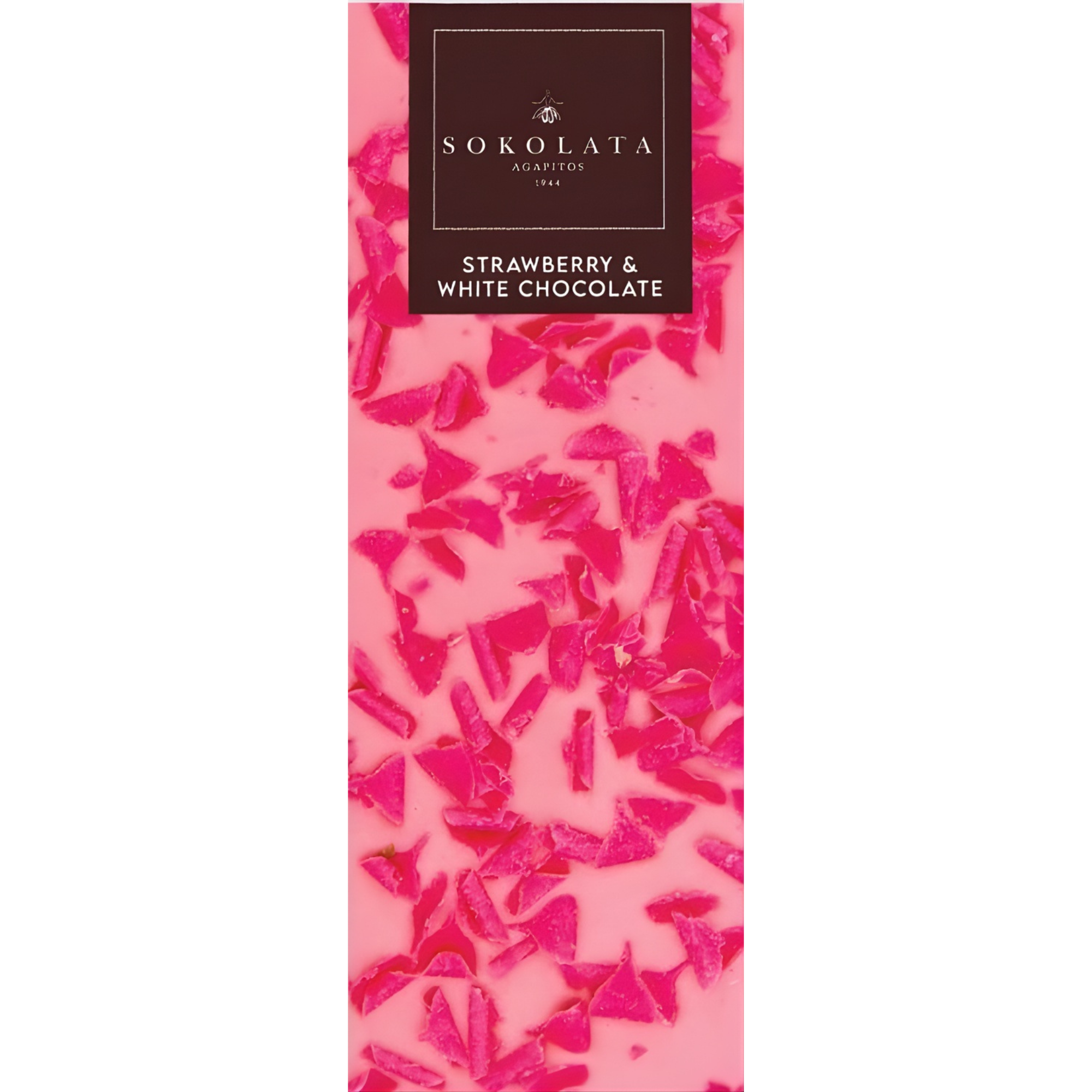 Sokolata Strawberry & White Chocolate 55g