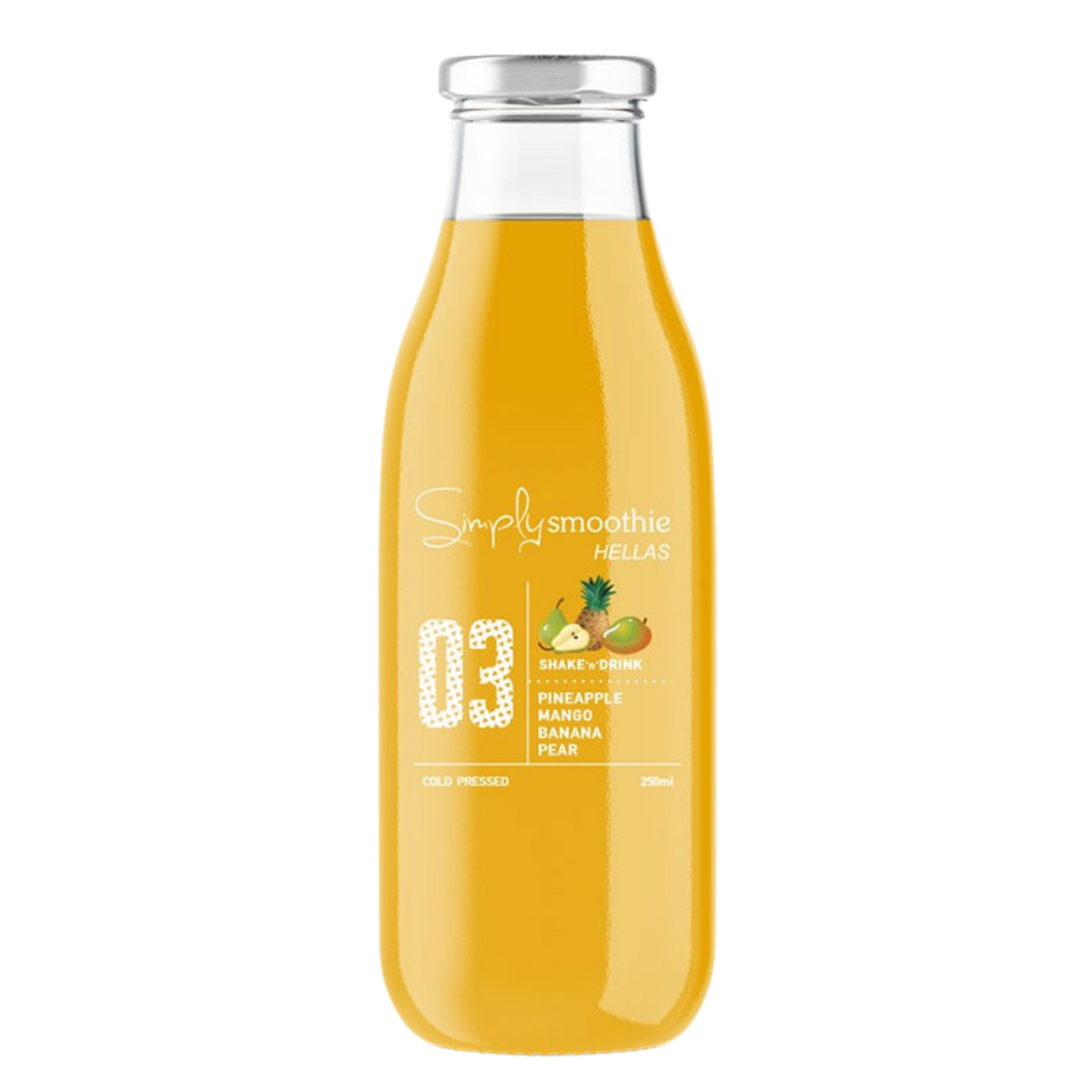 Simply Smoothie 03 Pineapple Mango Banana Pear 250ml