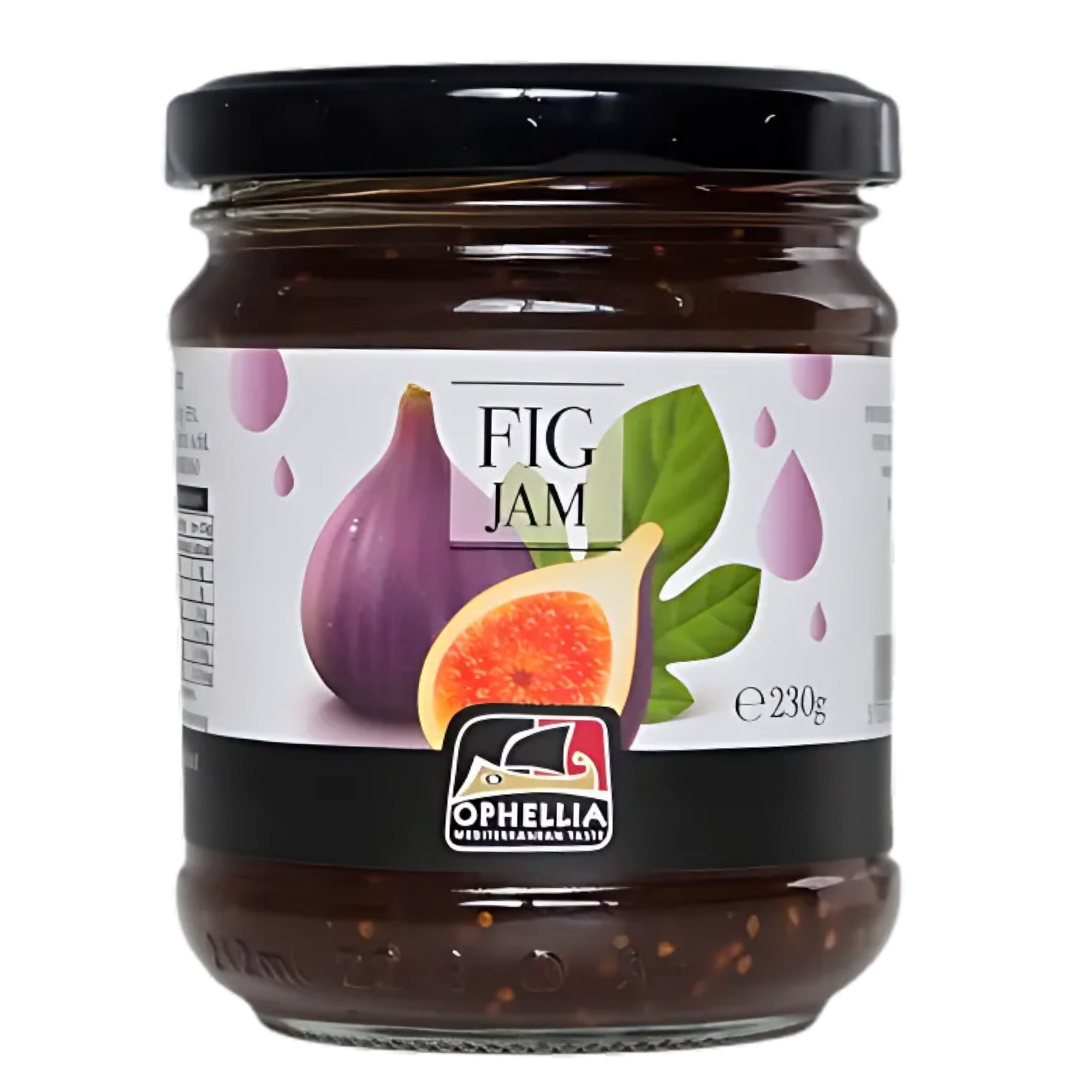 Ophellia Fig Jam 55% Fruit 230g