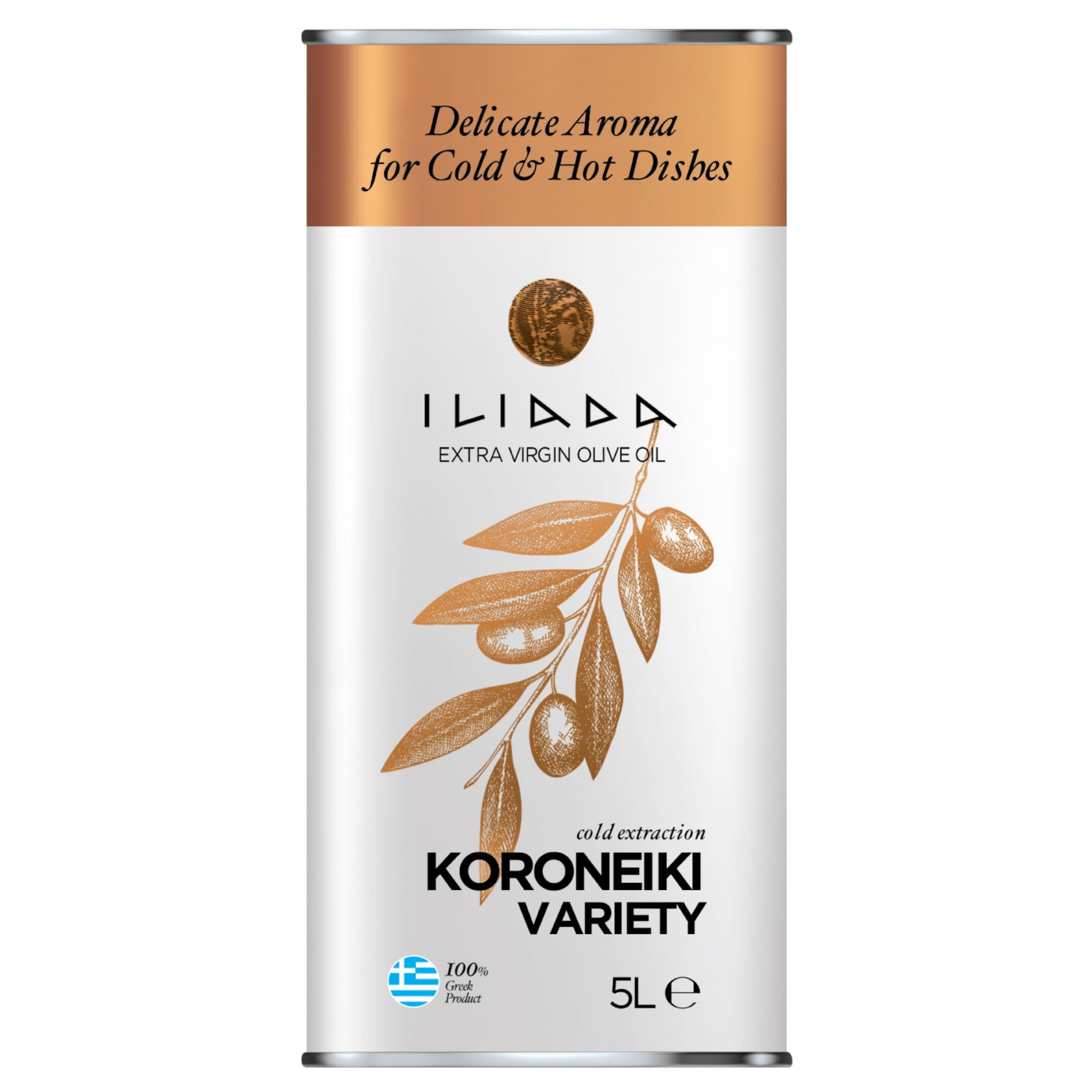 Extra Virgin Olive Oil Koroneiki 'Iliada' 5L