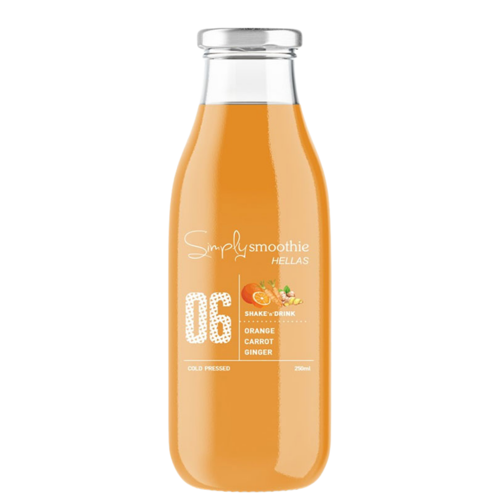 Simply Smoothie 06 Orange Carrot 250ml