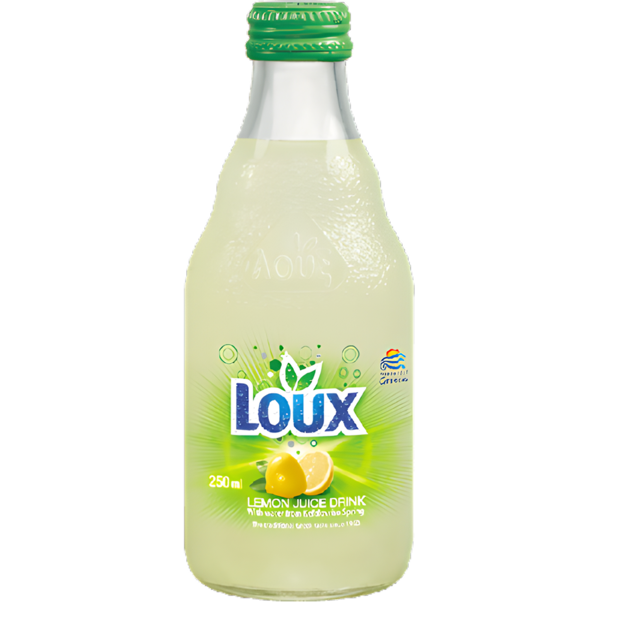 12 pack - Lemon Sparkling 'Loux' 250ml