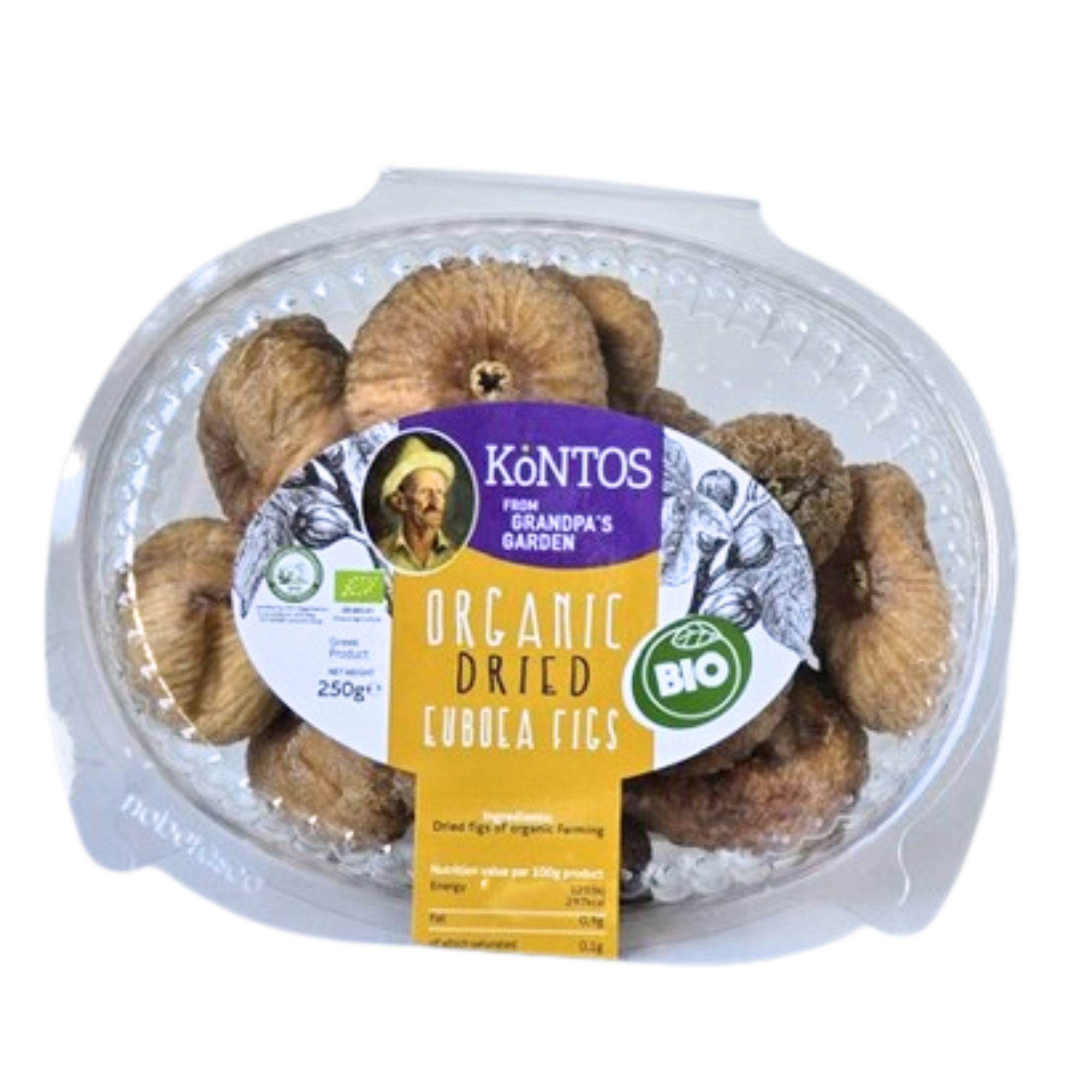 Grandpa's Garden Organic Dried Figs 250g