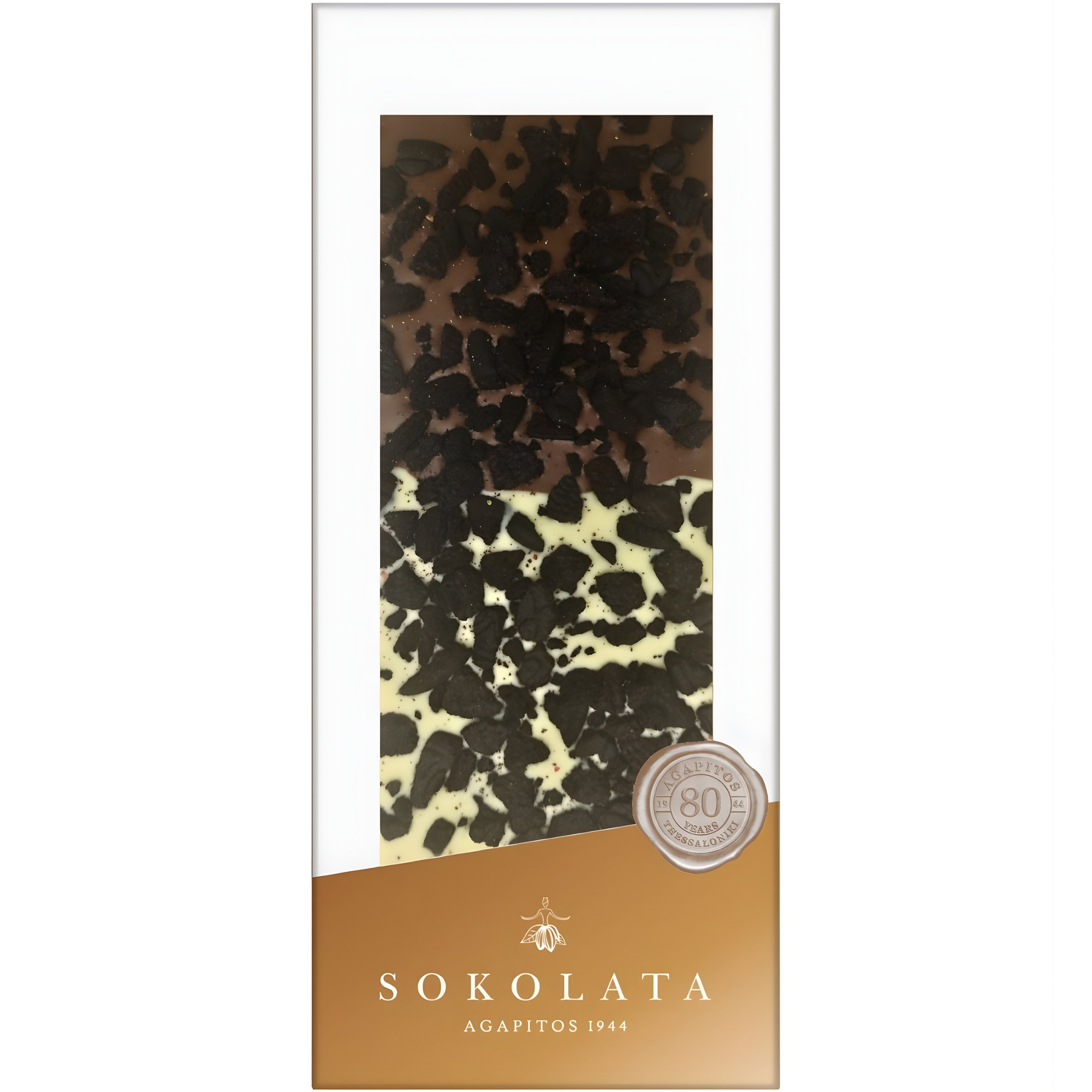 Sokolata Chocolate Biscuits & Milk/White Chocolate 100g
