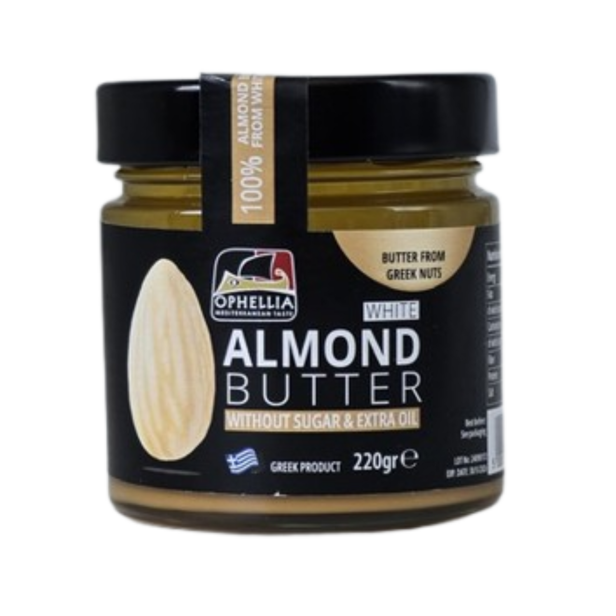 White Almond Butter 'Ophellia' 220g
