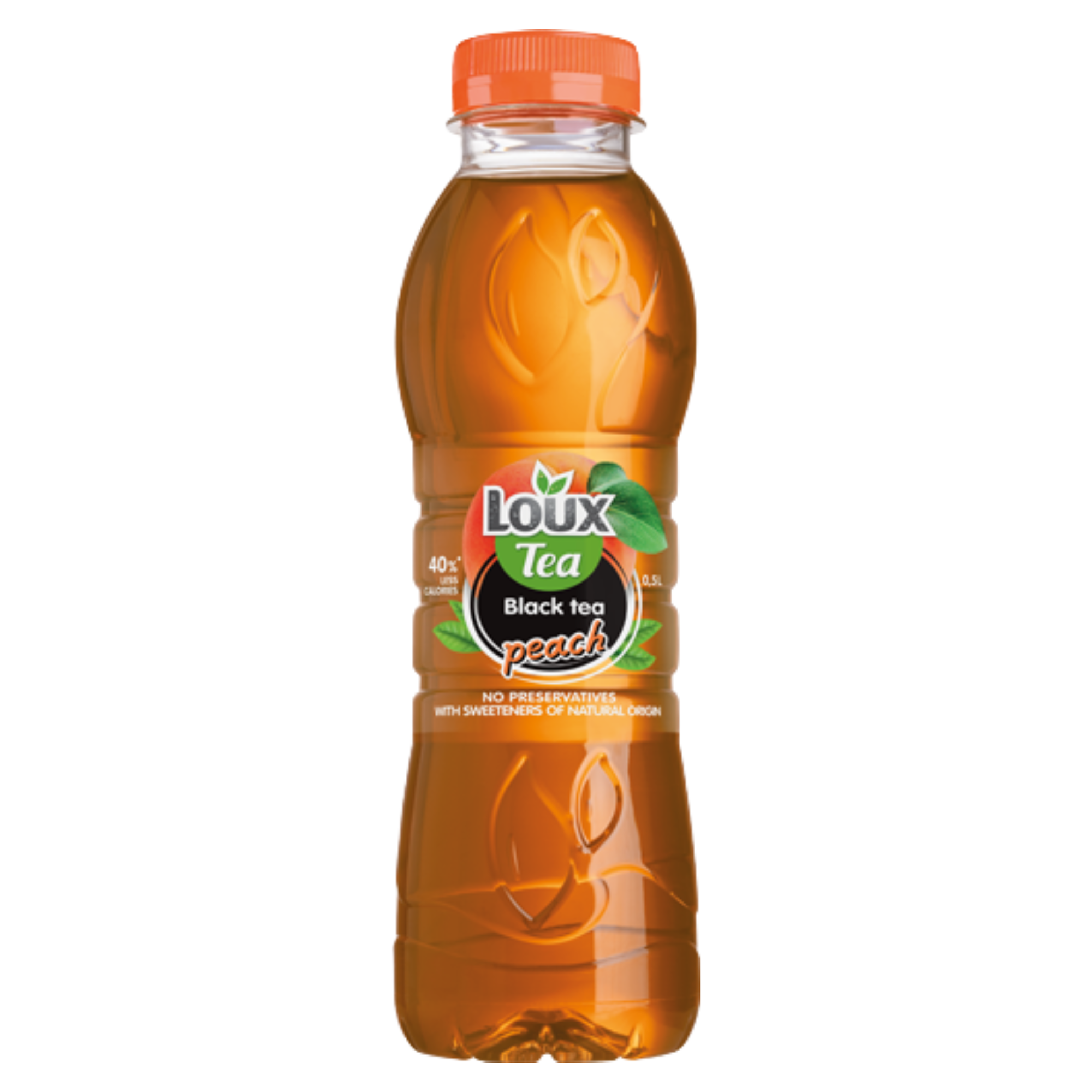 Loux Black Tea Peach 500ml