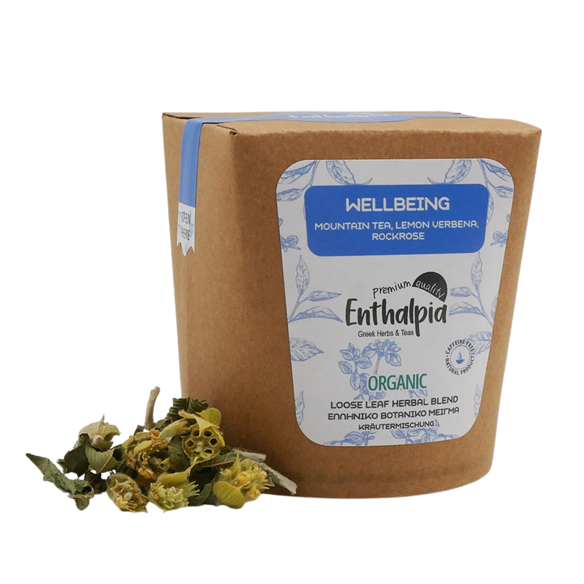 Enthalpia Organic Mountain Tea Herbal Blend 'Wellbeing' 20g