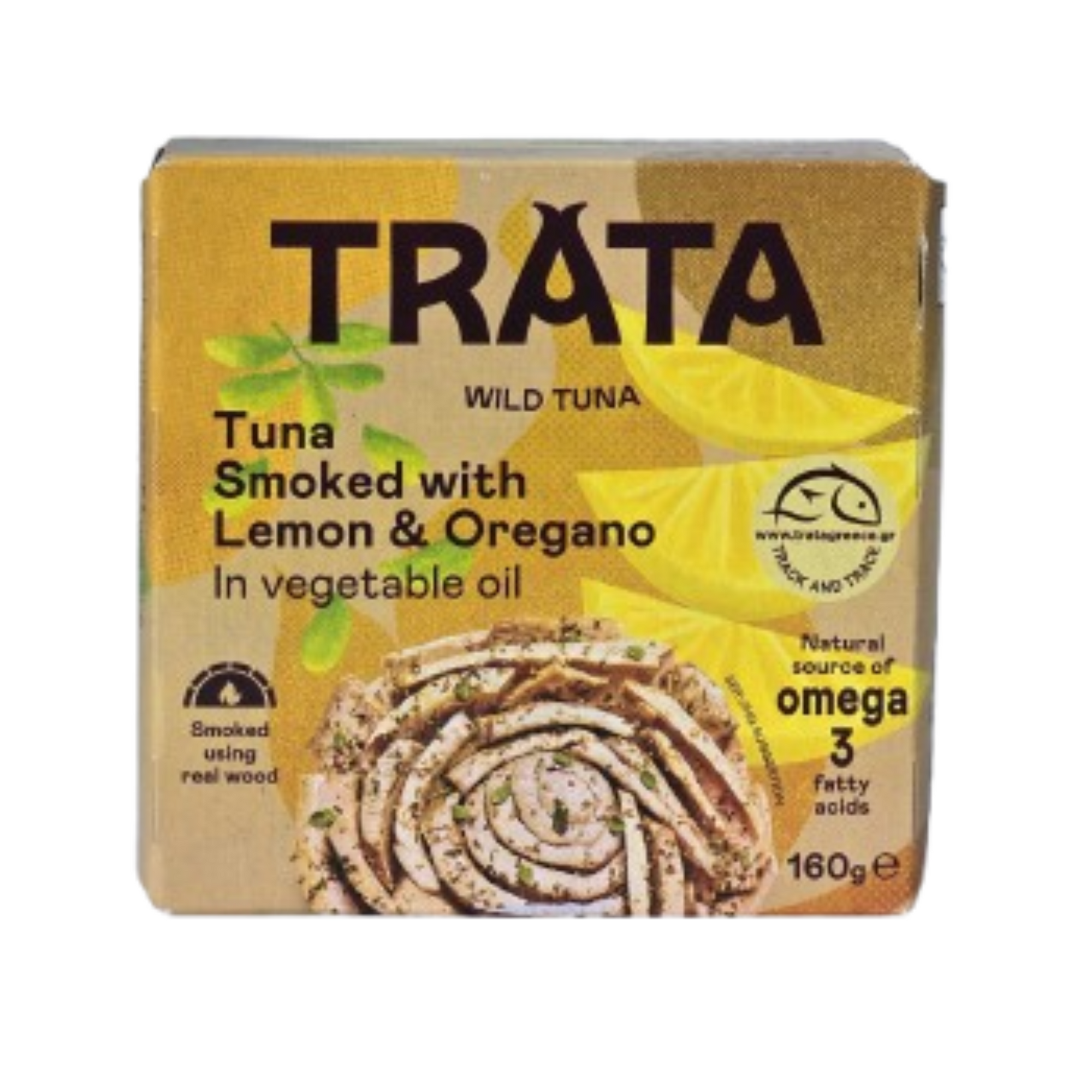Trata Smoked Tuna with Lemon & Oregano 160g