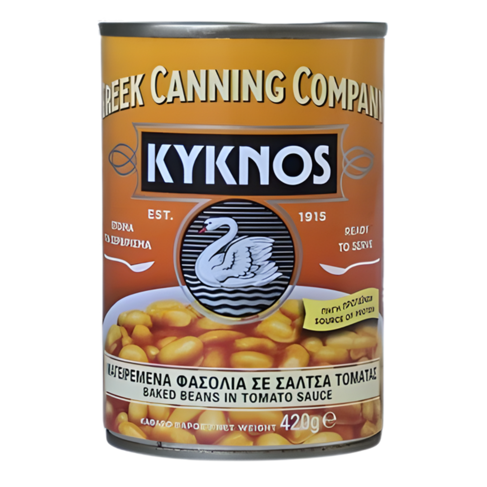 Baked Beans in Tomato Sauce 'Kyknos' 420g