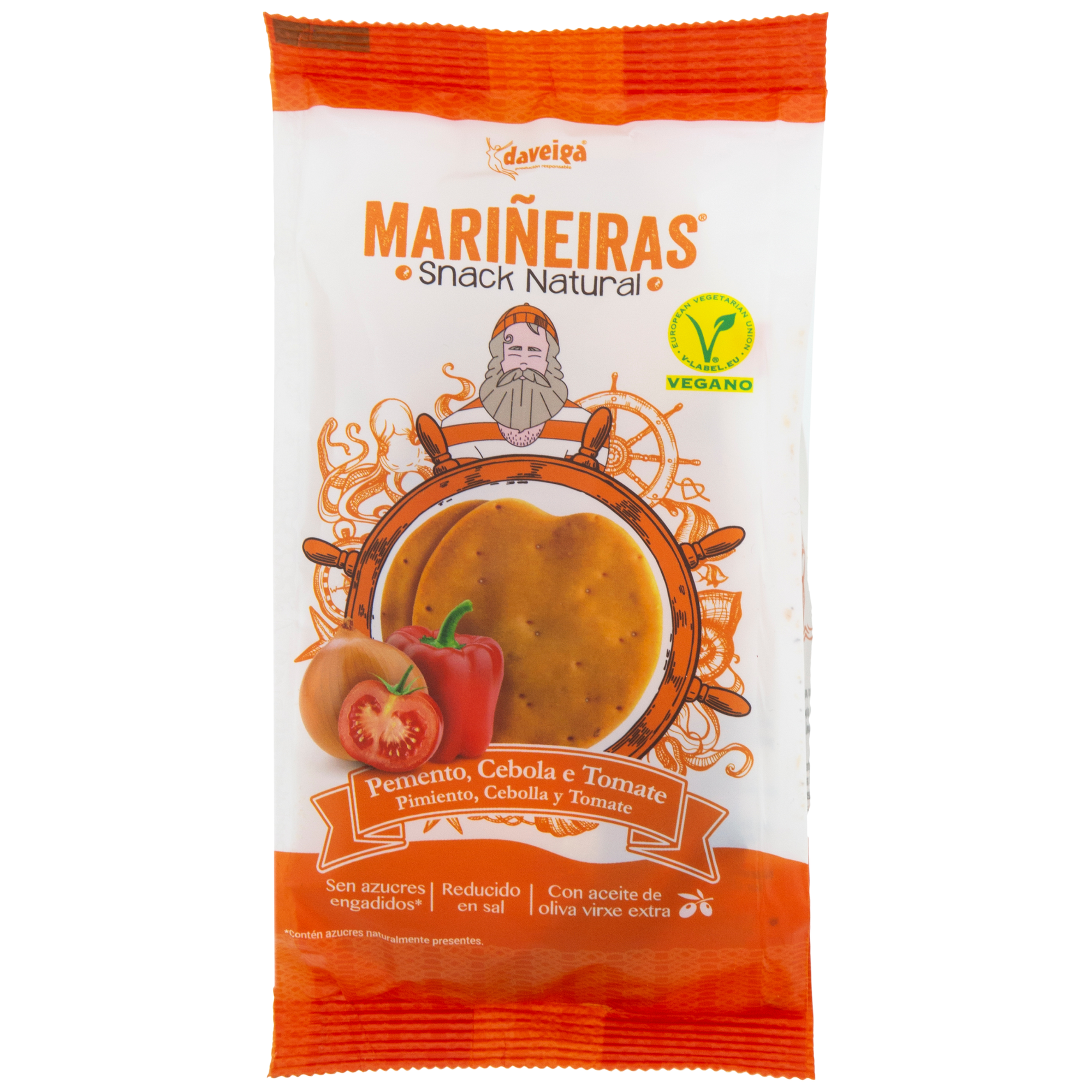 Mariñeiras Tomato Pepper & Onion Bread Toasts 100g