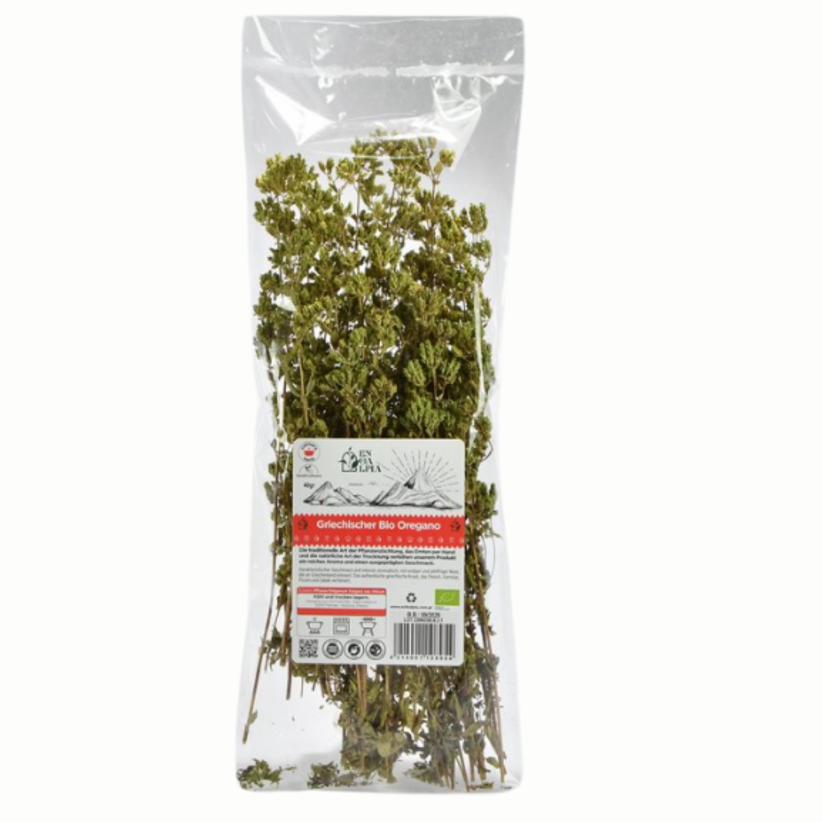 Enthalpia Organic Oregano Bunch 50g