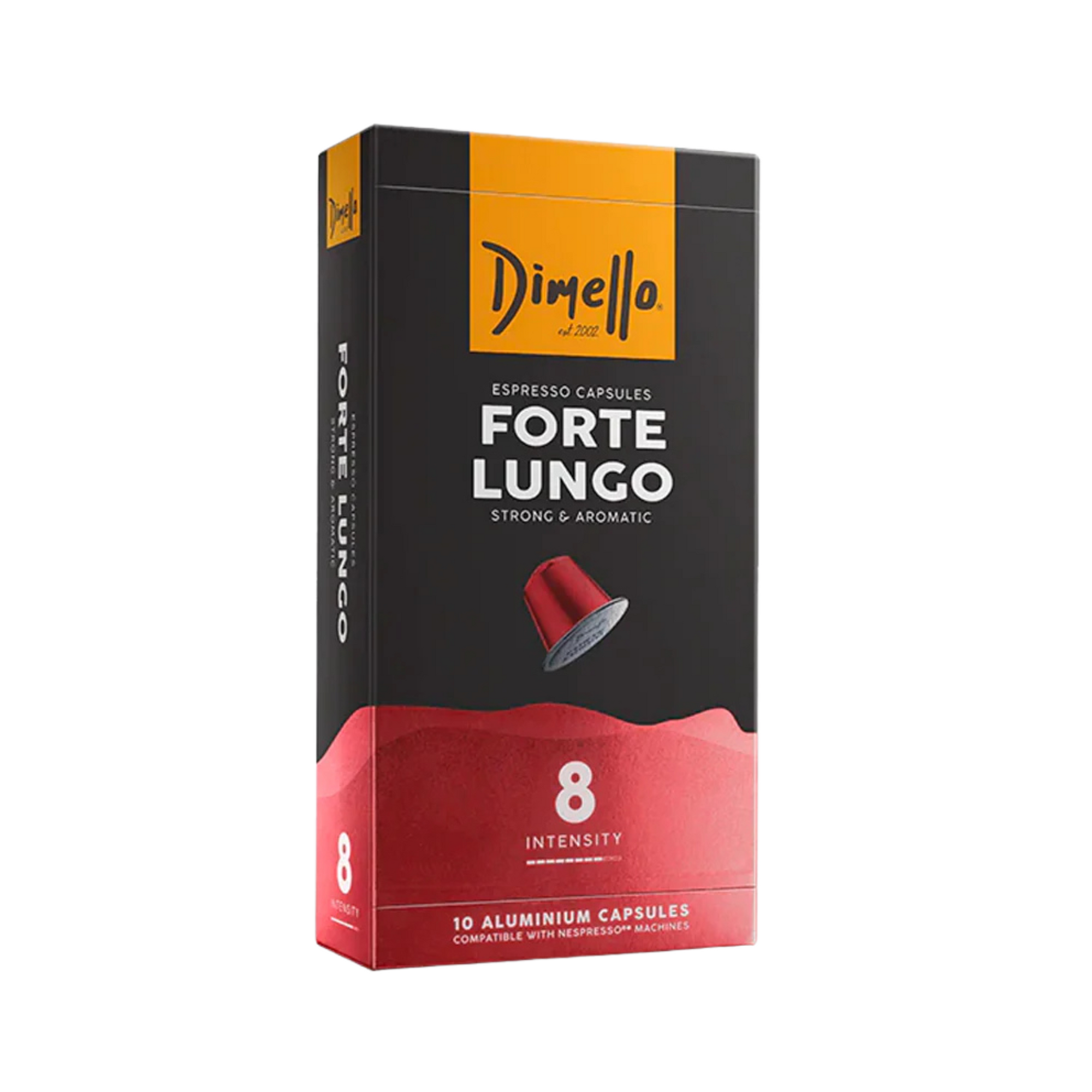 Dimello Espresso Capsules Forte Lungo