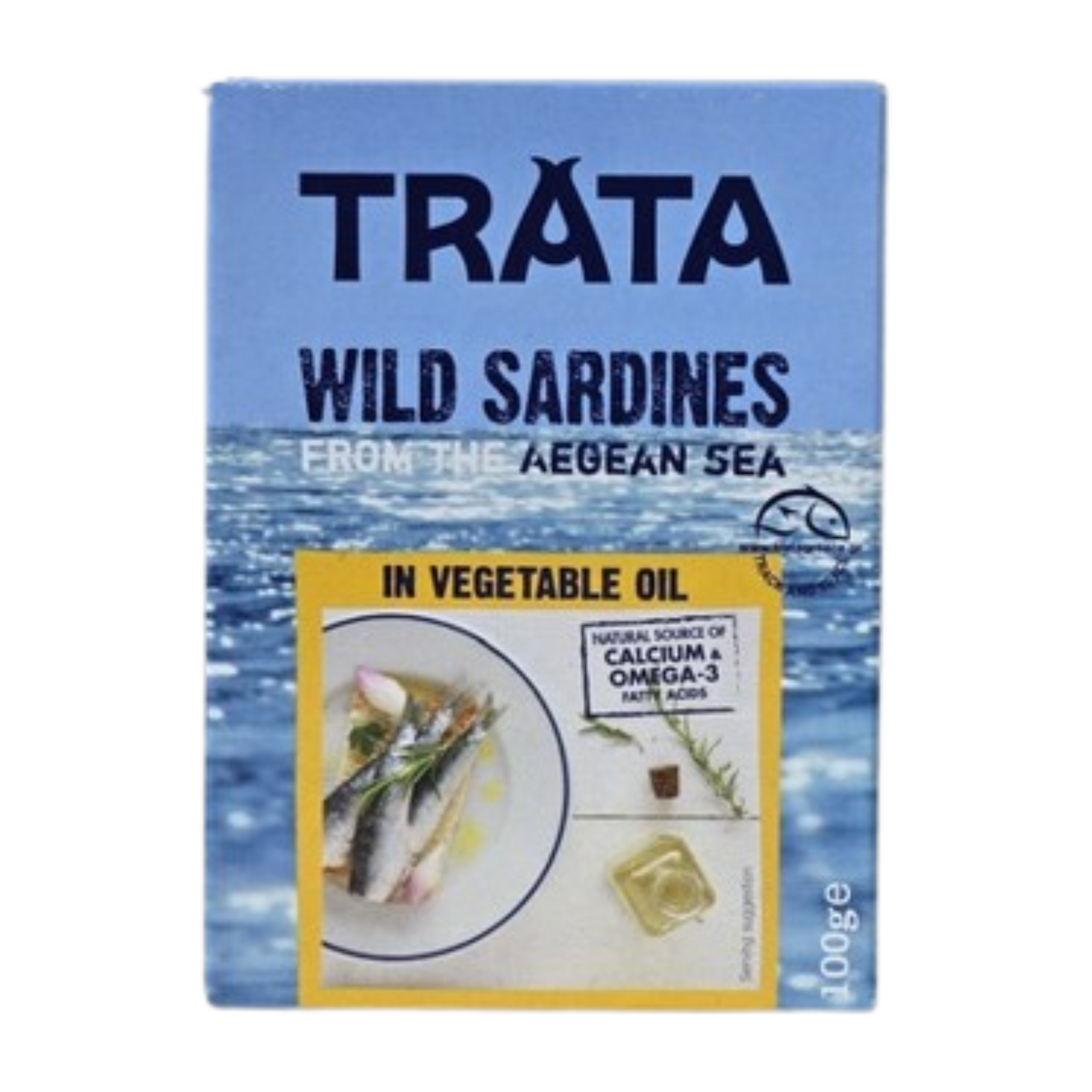Trata Sardines in Vegetable Oil 100g